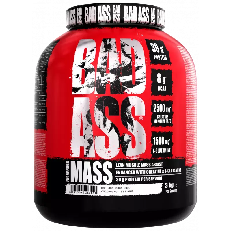 BAD Gainer ASS MASS 3kg Complément Nutrition