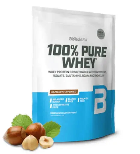 BioTech 100% Pure Whey Protéine 1000g - BioTech | NPF Nutrition
