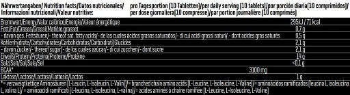 Body Attack Whey Amino Gold 325 comprimés