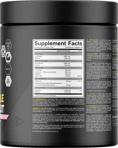 Dedicated Unstoppable 420g Nutrition