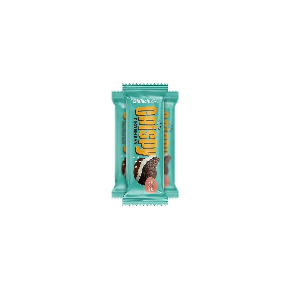 BioTech Crispy Protéine Bar 16x40g — Cocoa (Schoko)