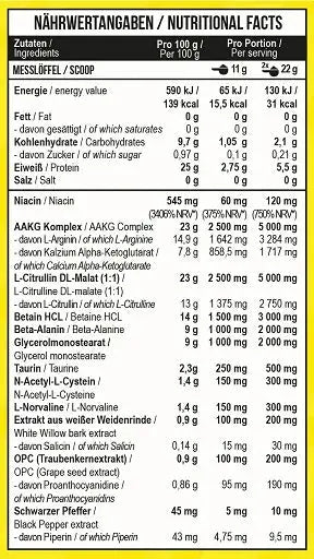 MST Pré-entraînement Pump Killer 550 g MST