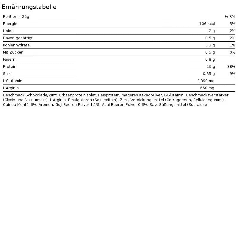 BioTech Vegan Protéine 500g BioTech
