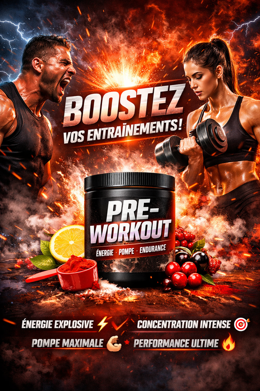 Pre-Workout : Guide Complet des Boosters d'Entraînement Scientifiques
