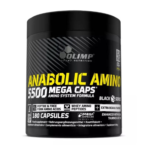 Olimp Anabolic Amino 5500 - 180 Mega Kapseln — vue 4