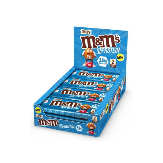 Barre Protéinée M&M’s Hi-Protein 12×51 g – 15 g de protéines par barre