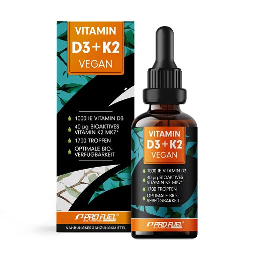 ProFuel Vitamin D3 + K2 Tropfen 1700 Tropfen (50 ml) — vue 3