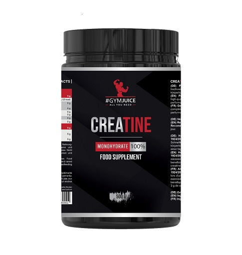 #GYMJUICE Creatine Monohydrate 500g — vue 2