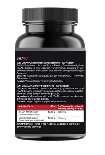 #GYMJUICE - CREAGAA 120 Kapseln — vue 2