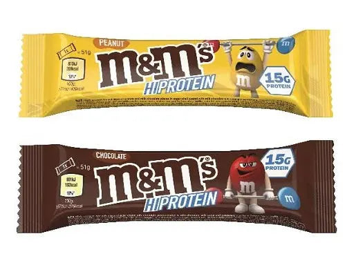 M&M M und M Protein Bar 12x51g - Nutrition sportive de qualité