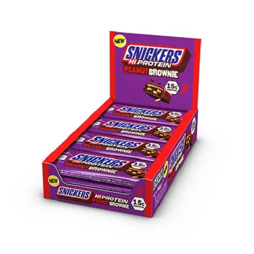 Snickers High Protein Bar PEANUT BROWNIE 12 x 50g MARS inc.