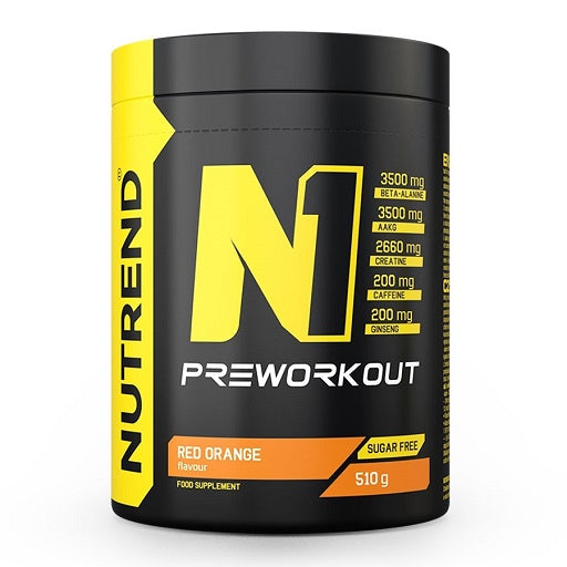 Nutrend N1 Preworkout NEU 10 x 17g PROBEN — Blackcurrant