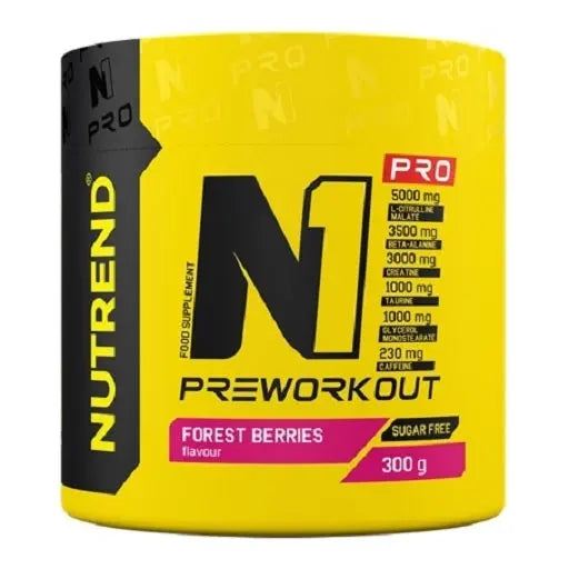 Nutrend N1 Pro Preworkout 300g - Nutrition sportive de qualité