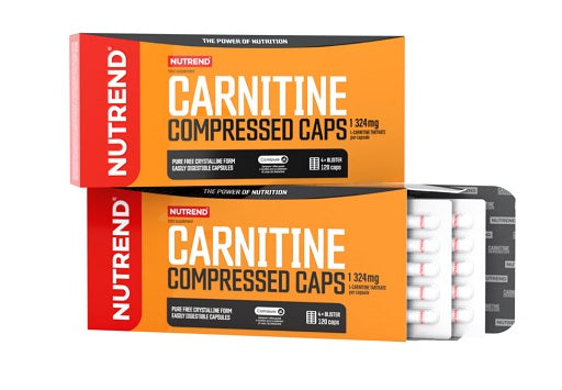 Nutrend L-Carnitine Compressed 120 Kapseln — MHD 17.03.2026