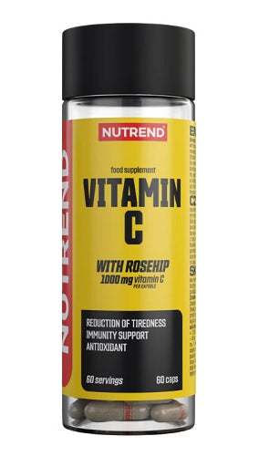 Nutrend Vitamin C 1000 mg mit Hagebutten 60 Kapseln — vue 2