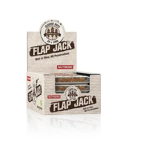 Nutrend FLAPJACK Oatbar 20x 100g - Nutrition sportive de qualité