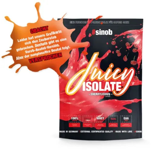 Sinob Juicy Isolate 1kg - Nutrition sportive de qualité