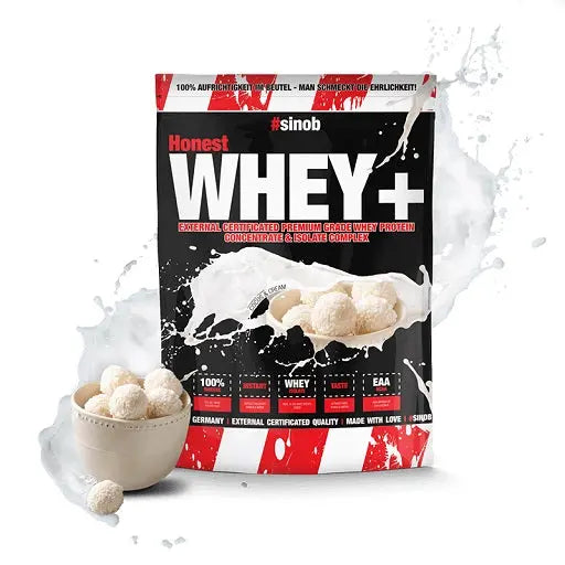 Sinob Honest Whey+ 1000g/ 820g - Nutrition sportive de qualité