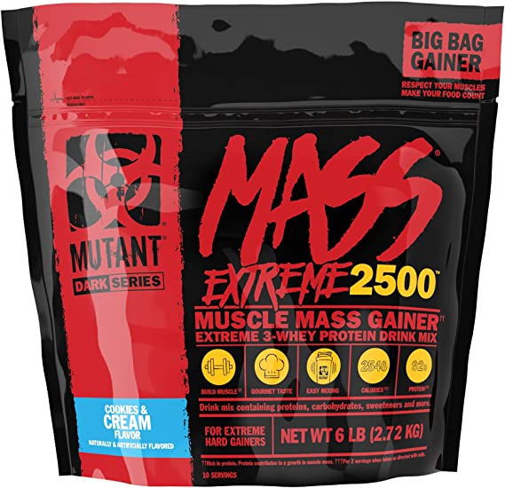 Mutant Mass XXXTREME 2500 - 2,72 kg — Cookies & Cream