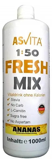ASVita Fresh Mix Mineralgetränk 1/80 - 1L - Nutrition sportive de qualité