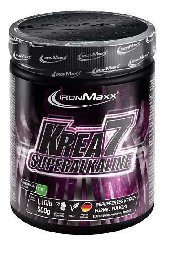 IronMaxx Krea7 Superalkaline Poudre - 500g Kirsche
