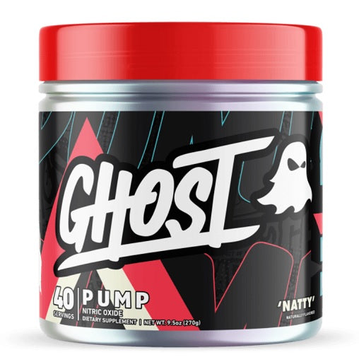 Ghost Pré-Workout Pump 40 Serv. 340g — Pêche