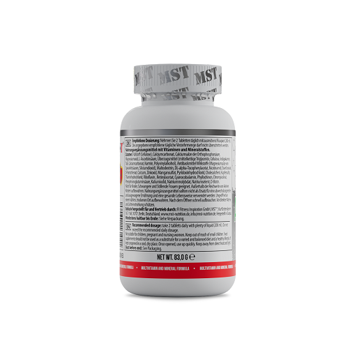 MST - All Vitamins 60 Pillen — vue 3