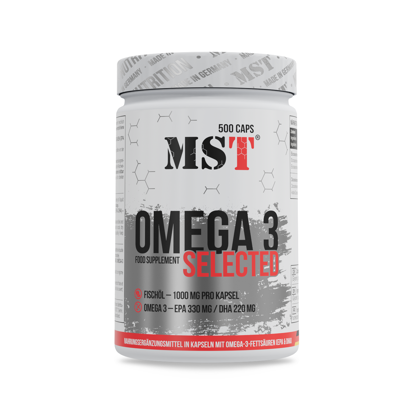 MST - Omega 3 Selected 500 Kapseln — vue 4