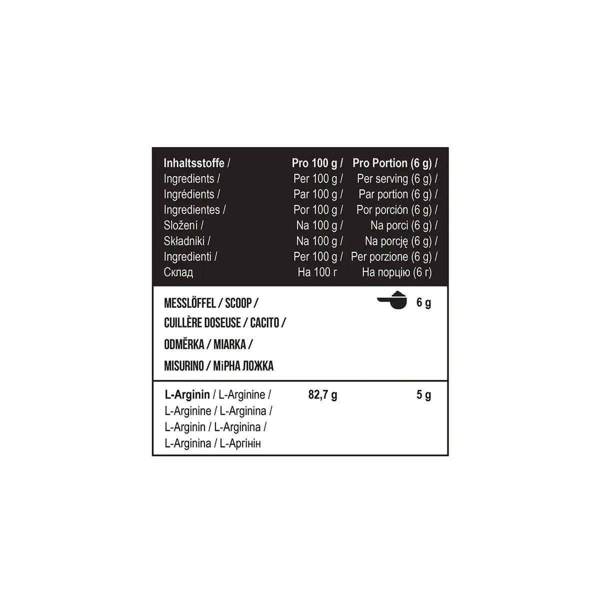 MST - Arginine HCL 1000g — vue 4