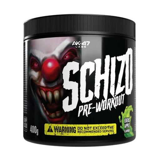 AK47 Labs Schizo Pré-entraînement 400g - Nutrition sportive de qualité chez NPF Nutrition