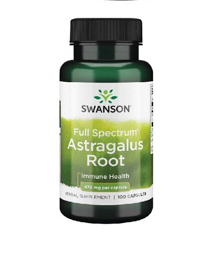 Swanson Astragalus Root 470mg - 100 Kapseln — vue 4
