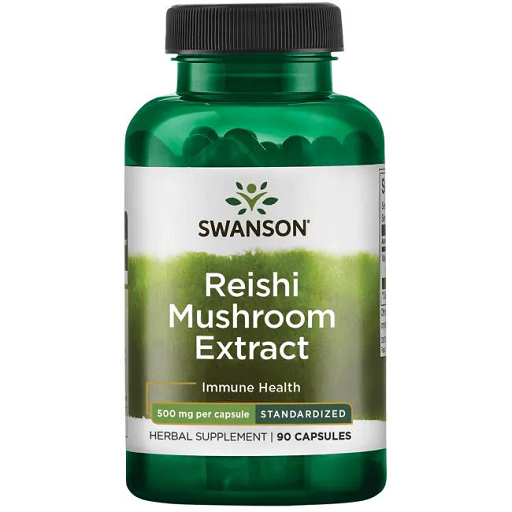 Swanson Full Spectrum Shiitake Mushroom 500mg - 60 Kapseln — vue 3