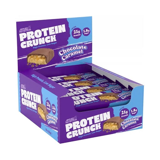 Applied Protein Crunch Bar 12 x 62g — Chocolate Caramel