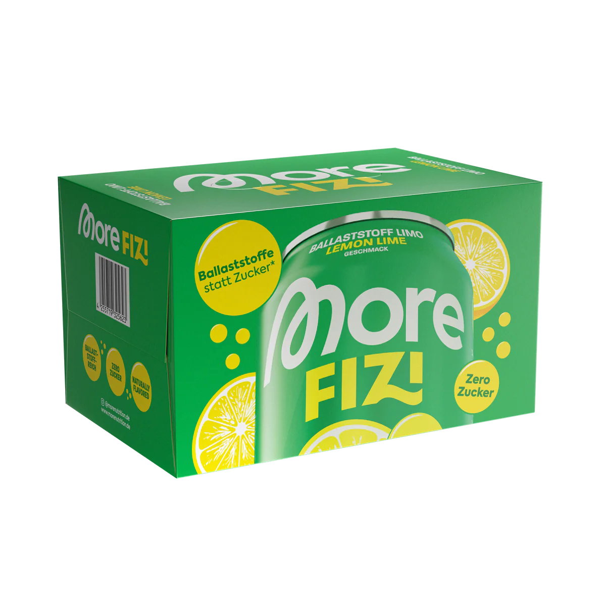 More Nutrition FIZI 6x330ml — Lemon Lime — vue 3