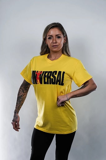 Universal Animal T-Shirt Logo Yellow '77 — L — vue 2