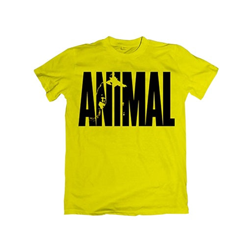 Universal Animal T-Shirt "Iconic" yellow — S