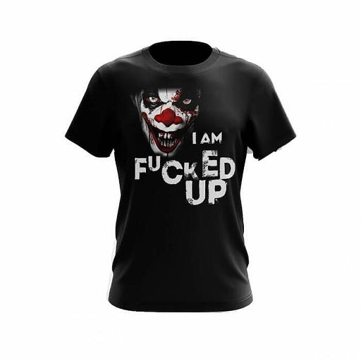 Swedish Supplements T-Shirt "I Am Fucked Up" — L — vue 4