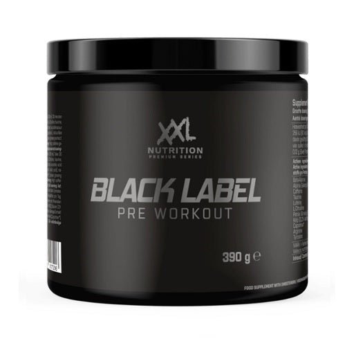 XXL Nutrition Black Label Pre Workout 390g — Rote Früchte — vue 3