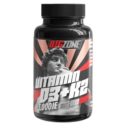 Big Zone Vitamin D3 + K2 90 Capsules Big Zone