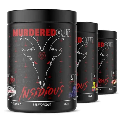 Murdered Out Insidious Preworkout 463g Murdered Out