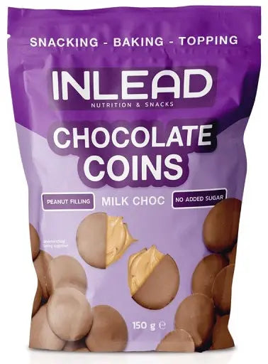 INLEAD Chocolate Coins 150g - Nutrition sportive de qualité