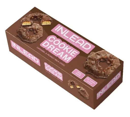 INLEAD Cookie Dream Caramel & Peanut 125g - Nutrition sportive de qualité
