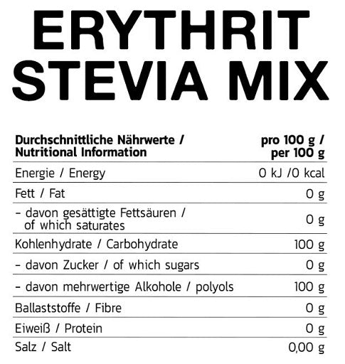 INLEAD Erythrit Stevia Mix 1000g — vue 2