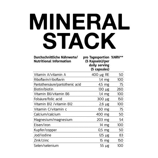 INLEAD Mineral Stack 150 Kapseln — vue 2