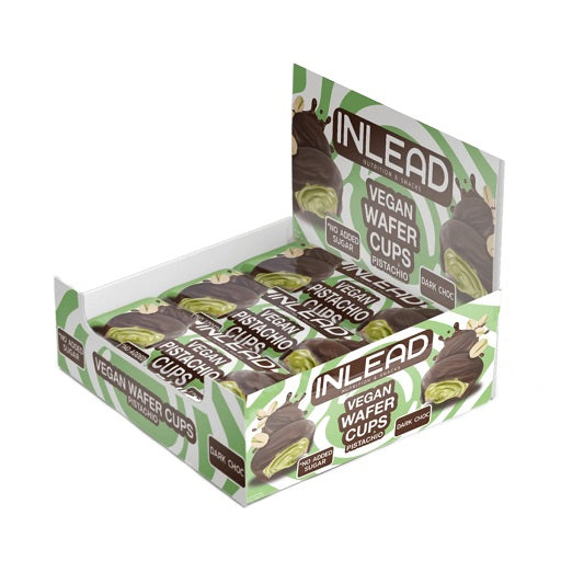 INLEAD Wafer Cups - 15x50g — Pistachio Dark Choc