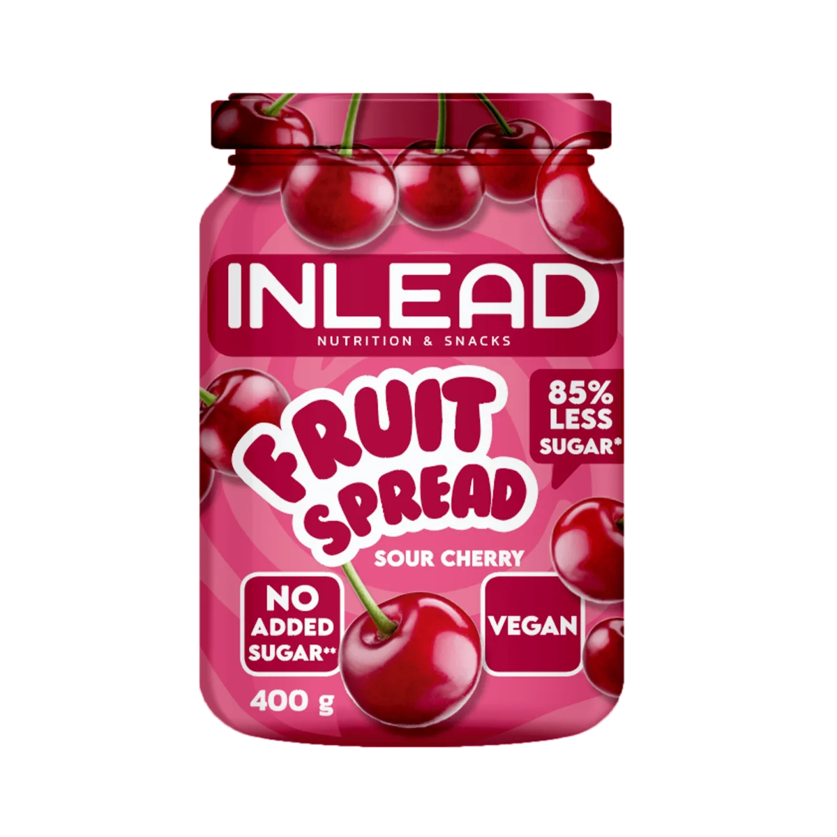 INLEAD Fruit Spread 400g — Sour Cherry — vue 2
