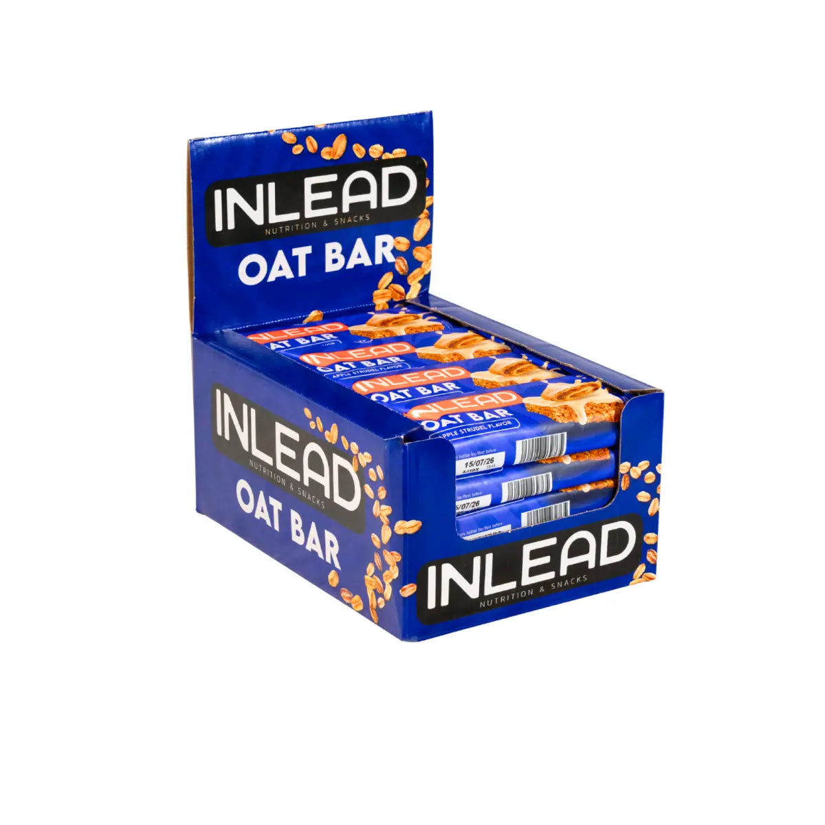 INLEAD Oat Bar 20x100g — Apple Strudel Flavor — vue 2