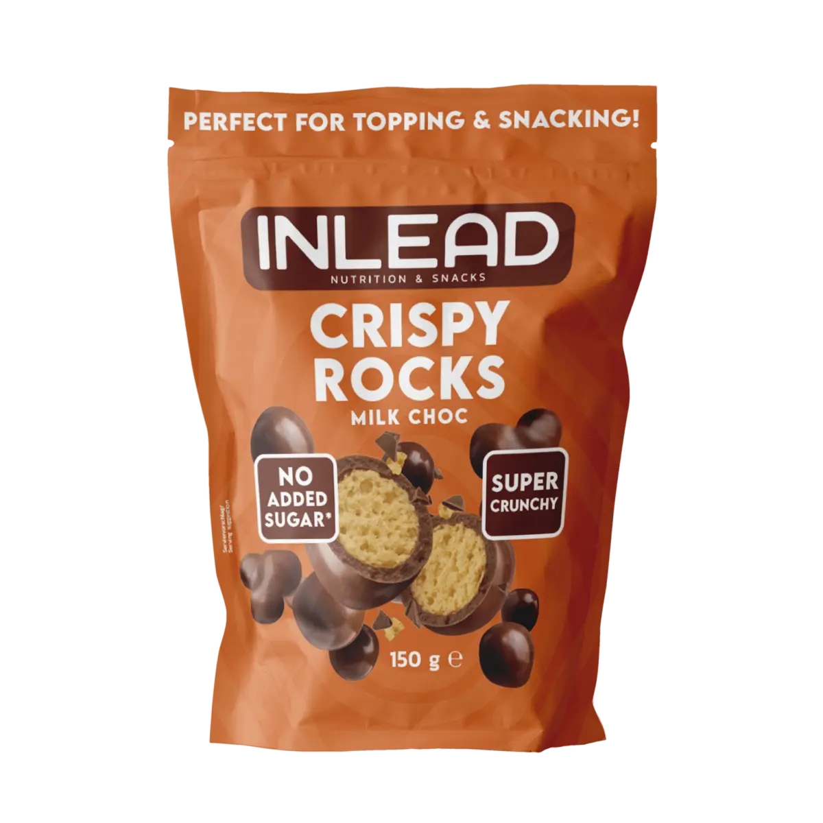 INLEAD Crispy Rocks 150g — Milk Choc — vue 2