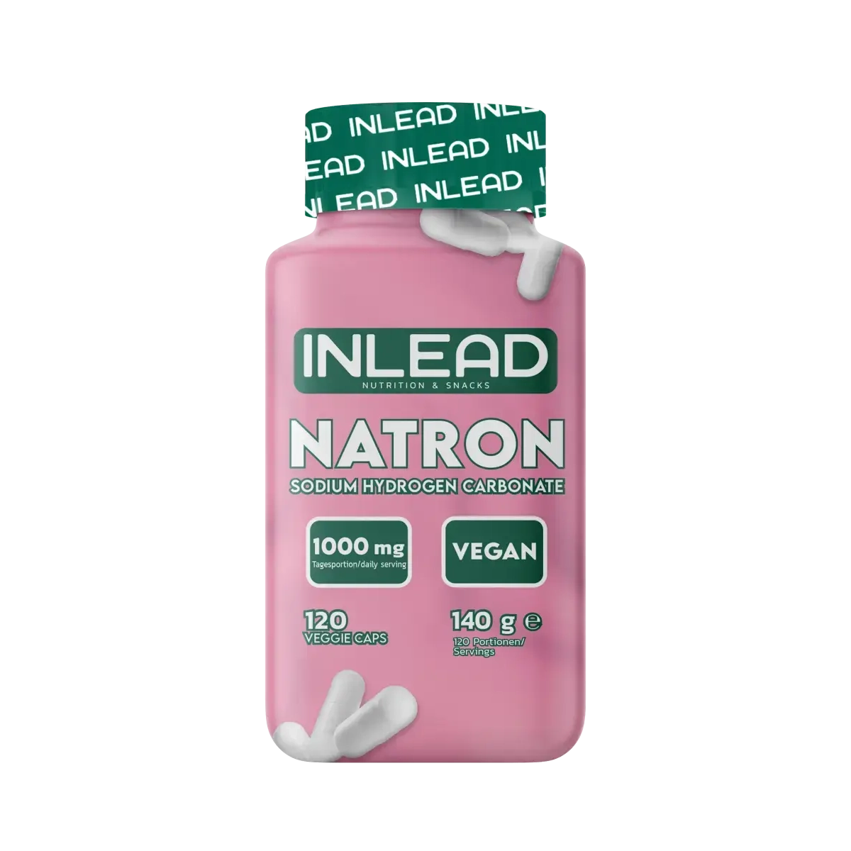 INLEAD Natron 1000mg 120 Kapseln — vue 2