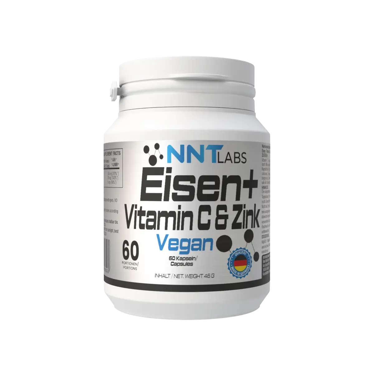NNT Eisen + Vitamin C + Zink 60 Kapseln — vue 4